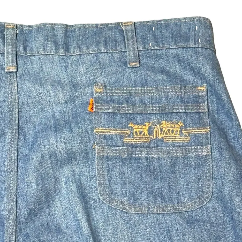 Levi's Orange Tab Jeans Vintage 70s Blue 40x29